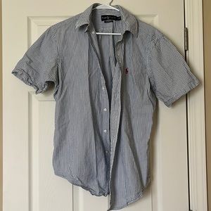 Ralph Lauren Short Sleeve Seersucker Polo